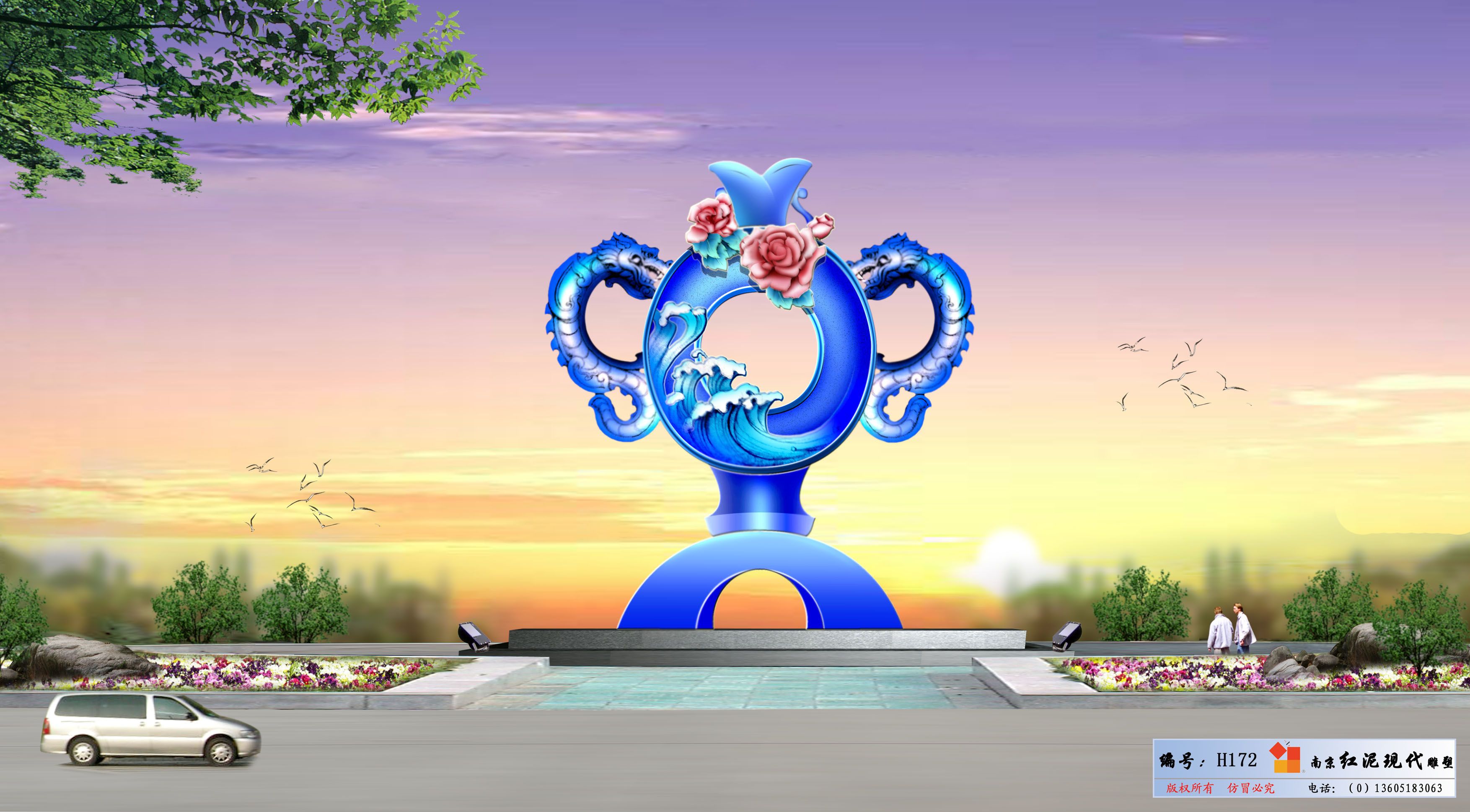 南京红泥雕塑艺术 凝固的时光与流动的意境